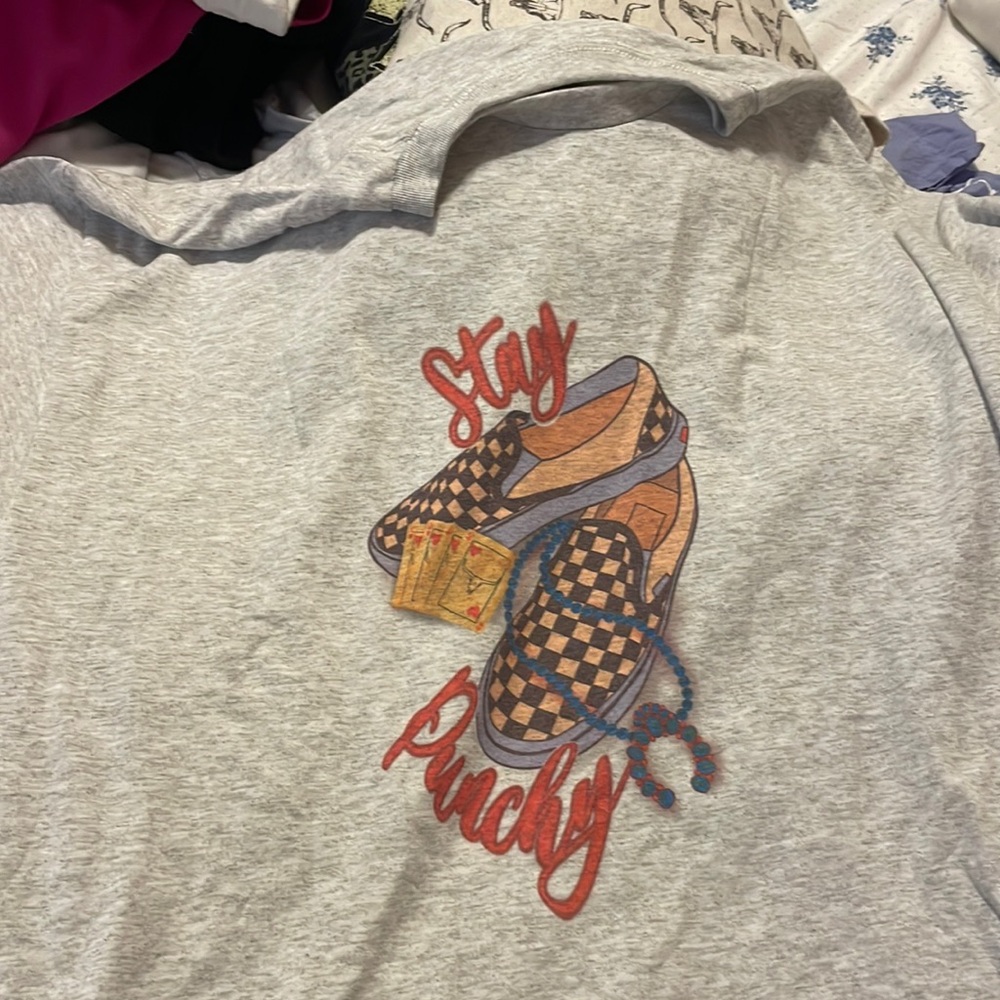 Stay punchy t shirt